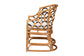 bali & pari Veneto Natural Rattan Dining Chair with Scalloped Back
