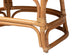bali & pari Veneto Natural Rattan Dining Chair with Scalloped Back