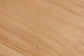 bali & pari David Acacia Wood Bobbin Counter Stool - Sculptural Backless Accent Stool for Kitchen Island or Lounge with Footrest, Natural Brown