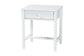Baxton Studio Lucera 3-Piece Bedroom Set, Twin, White
