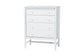 Baxton Studio Lucera 5-Piece Bedroom Set, Twin, White