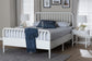 Baxton Studio Lucera 3-Piece Bedroom Set, Queen, White