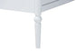 Baxton Studio Lucera 3-Piece Bedroom Set, Queen, White