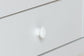 Baxton Studio Lucera 6-Drawer Platform Bed with Bobbin Frame, Full, White