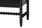Baxton Studio Lucera 4-Piece Bedroom Set, Queen, Black