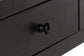 Baxton Studio Lucera 6-Drawer Platform Bed with Bobbin Frame, Full, Black