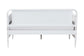 Baxton Studio Lucera 3-Drawer Daybed with Bobbin Frame, Twin, White