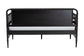 Baxton Studio Lucera 3-Drawer Daybed with Bobbin Frame, Twin, Black