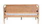 Baxton Studio Lucera 3-Drawer Daybed with Bobbin Frame, Twin, Beech Brown