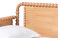 Baxton Studio Lucera 3-Drawer Daybed with Bobbin Frame, Twin, Beech Brown