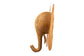 bali & pari Elissa Elephant Head Natural Rattan Wall Decor