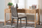 bali & pari Kalimantan Natural Rattan Desk with Three Drawers