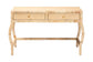 bali & pari Dalida Natural Rattan Writing Desk with Two Drawers
