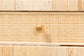 bali & pari Dalida Natural Rattan Writing Desk with Two Drawers