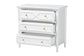 bali & pari Lucia Mahogany Wood 3-Drawer Chest with Bamboo Motif