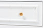 bali & pari Lucia Mahogany Wood 3-Drawer Chest with Bamboo Motif