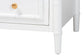 bali & pari Lucia Mahogany Wood 3-Drawer Chest with Bamboo Motif
