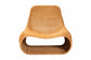 bali & pari Adala Natural Rattan Loop Lounge Chair