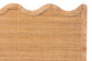 bali & pari Cassio Scalloped Natural Rattan Headboard, King