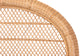 bali & pari Harini Natural Rattan Standalone Headboard - Handwoven Wicker Panel Headboard with Lattice Panel, Queen