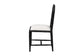 bali & pari Boone Dining Chair with Chinoiserie Design, Black