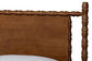 Baxton Studio Danette Bobbin Wood Platform Bed, Queen