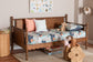 Baxton Studio Danette Bobbin Wood Daybed, Twin