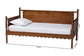 Baxton Studio Danette Bobbin Wood Daybed, Twin