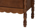 Baxton Studio Danette Bobbin Wood 4-Drawer Chest