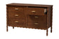 Baxton Studio Danette Bobbin Wood 6-Drawer Dresser