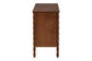 Baxton Studio Danette Bobbin Wood 6-Drawer Dresser