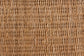 bali & pari Elvera Woven Seagrass and Mahogany Wood Counter Stool