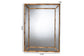Baxton Studio Adeliza Accent Wall Mirror with Bamboo Inspired Frame