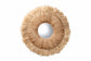 bali & pari Ashra Natural Rattan and Seagrass Wall Mirror with Fringe Edge Border