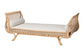 bali & pari Philana Natural Rattan Daybed with Cushions