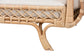 bali & pari Philana Natural Rattan Daybed with Cushions