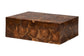 bali & pari Eldora Teak Wood Coffee Table - Handcrafted Live-Edge Accent Table, Low Profile Design for Living Room