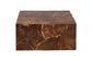 bali & pari Eldora Teak Wood Coffee Table - Handcrafted Live-Edge Accent Table, Low Profile Design for Living Room