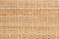 bali & pari Kalimantan Natural Rattan Coffee Table with Shelf, Square
