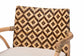bali & pari Storsel Natural Rattan and Teak Wood Counter Stool, Two-Tone Brown