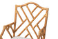 bali & pari Cedric Natural Rattan 2-Piece Dining Armchair Set with Cushioned Seat