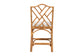 bali & pari Cedric Natural Rattan Counter Stool with Cushioned Seat