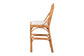 bali & pari Cedric Natural Rattan Bar Stool with Cushioned Seat