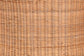 bali & pari Dorielle Natural Rattan End Table with Two Shelves