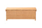 bali & pari Yoselin Natural Rattan Storage Bench with Scalloped Edge Frame
