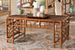 bali & pari Wahid Marbled Tortoise Rattan Coffee Table