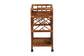 bali & pari Wahid Marbled Tortoise Rattan Kitchen Cart
