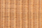 bali & pari Hendrina Natural Rattan and Mahogany Wood Shoe Cabinet, 4-Tier
