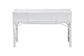 bali & pari Arben Natural Rattan Writing Desk with Three Drawers