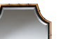 Baxton Studio Lieven Accent Wall Mirror with Bamboo Inspired Frame
